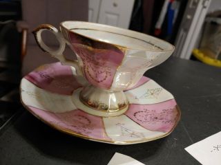 Vintage Tea Cup & Saucer Royal Crown Arnart Creation Made In Japan