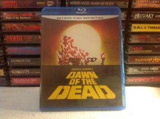 Dawn Of The Dead Rare Cult Survival Horror Blu Ray Anchor Bay George Romero Oop