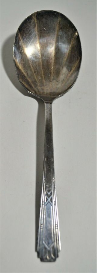 Casserole Serving Spoon Tudor Oneida Community 1932 Friendship - Medality Pattern