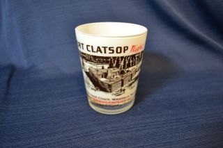 Rare 1955 Lewis And Clark Sesquicentennial Fort Clatsop Glass