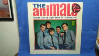 Animals The Animals Rare 1964 Mgm Blues Rock Mono Lp In Shrink Burdon