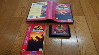Jurassic Park For Sega Genesis Rare