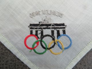rare henkerchief from the 1936 Olympic Games held in Berlin - Germany 2