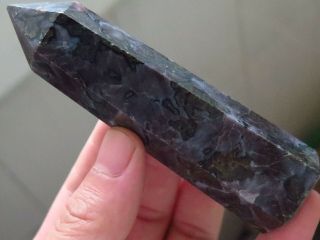 Top 106g Rare Natural Gabbro Crystal With Golden Mica Point Healing A55