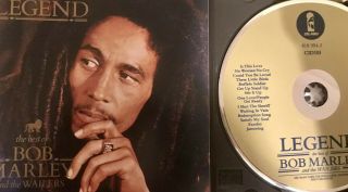 Bob Marley And The Wailers Legend Very Rare 1st Gold Island West Germany Cd 1984