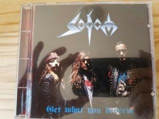 Sodom - Get What You Deserve Cd 1994 Steamhammer Germany Org Rare