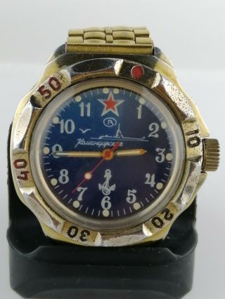 Antique wristwatch VOSTOK WOSTOK.  Commander.  Russian Navy 2
