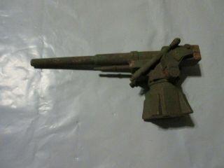 Antique All Wood Toy Gun Mount Folk Art