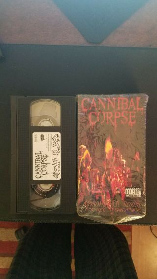 Cannibal Corpse - Monolith Of Death Tour,  96/97,  Vhs - Rare