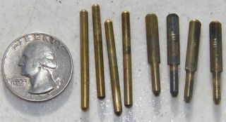 Small Brass Pins 2 - 1/4 Pounds Crafts Hardware Salvaged From Antique Pump Organs