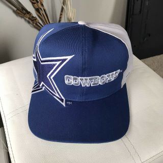 Vintage Dallas Cowboys Nfl Snapback Hat 90 
