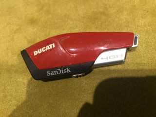 Ducati Sandisk Extreme Usb Flash Drive Rare