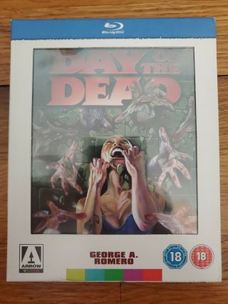 Day Of The Dead Arrow Oop Romero Rare Horror Blu - Ray