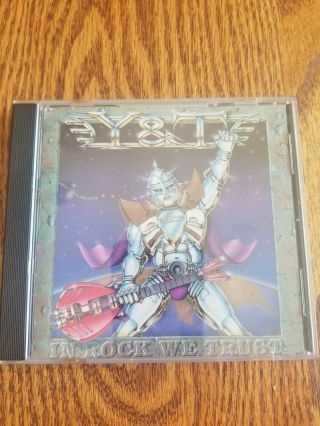 In Rock We Trust Y & T Audio Cd - Rare Oop