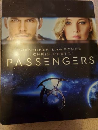 Passengers (4k Uhd/3d/blu - Ray) Best Buy Exclusive 4k Steelbook Oop Rare