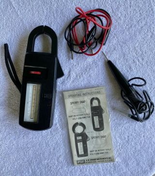Sperry Snap 8 Spr - 300 Clamp - On Ac Volt - Ohm - Ammeter