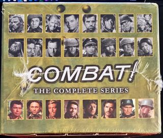 Combat The Complete Series Dvd 40 - Disc Set - Opened - Rare