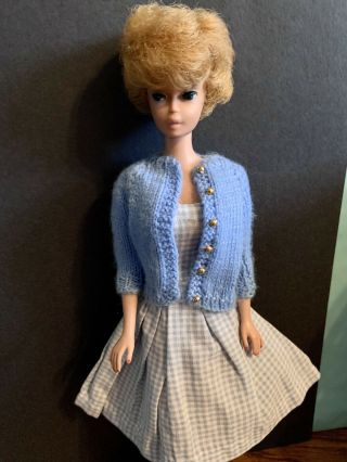 Vintage Barbie Clothing 1960’s Blue Sweater
