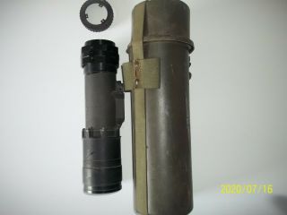 Pvs - 3 Housing - Includes Military Case & Eyepiece Mount - Rare Collectable