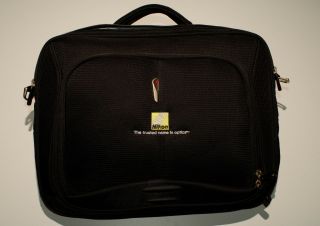 Nikon logo promotional laptop messenger bag Rare High Sierra Brand PROMO 2
