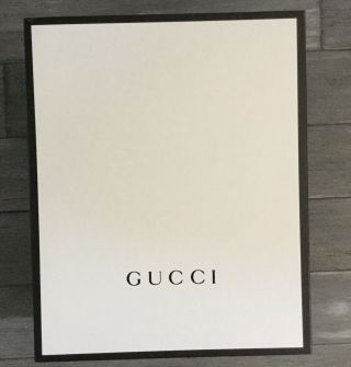 Rare Extra Large Gucci Box 14 3/4 X 18 X 8 3/4