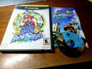 Mario Sunshine (nintendo Gamecube) Game Wii Complete Rare