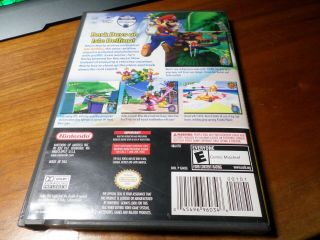 MARIO SUNSHINE (Nintendo Gamecube) game wii Complete Rare 2
