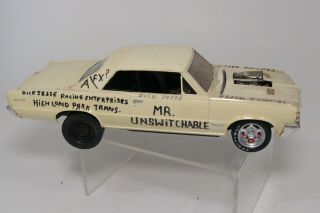 Vintage 1964 Pontiac Gto Built Model Kit 1:24 Drag Car A/fx Custom Junkyard