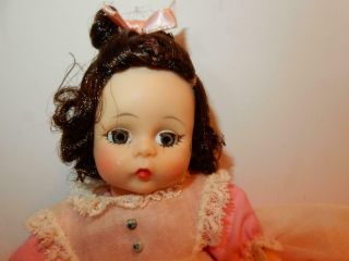 Madame Alexander Vintage 1950s Alexander Kins Doll Alexanderkins Pink Dress 8 "