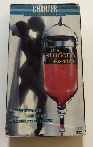 The Student Nurses Vhs (1970) Rare - Oop - World Pictures