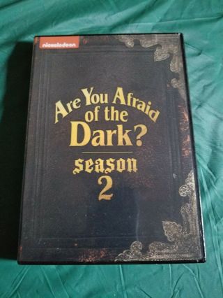 Are You Afraid Of The Dark? Dvd Season 2 Nickelodeon Rare Oop