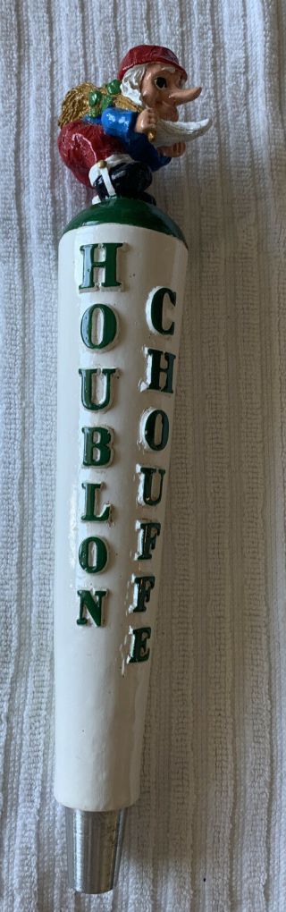 Houblon Chouffe - Rare - Gnome - Beer Keg Bar Tap Handle