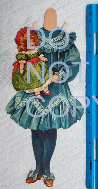 Antique Raphael Tuck Paper Doll Little Darlings Series Of Dressing Dolls