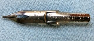 Antique Vintage 1 Spencerian Co.  Ny Forty England No.  40 Pen Nib