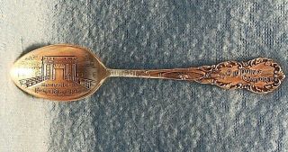 Shepard Co.  C.  1900 Sterling Silver Fort Monroe Old Point Comfort Souvenir Spoon