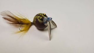 Vintage Old Worth Co.  Flutter Fin Lure Made In 1960 