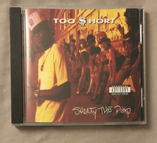 Rare 1992 Too Short Shorty The Pimp Cd Rap Old School Hip - Hop Oop