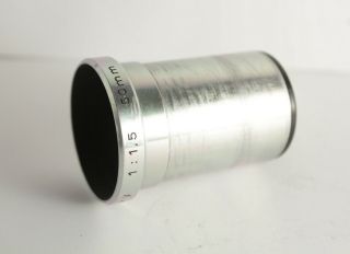 rare Astro Kino Color V F/1,  5 50mm fast Projection Lens Swirly bokeh 2