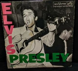 Elvis Presley - Rare - Self Titled Debut Lp Mono Rca,  Lpm - 1254,  Vinyl,  1956.
