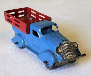 Early Marx Toys Gmc Cab Mini Farm Stake Truck 30 