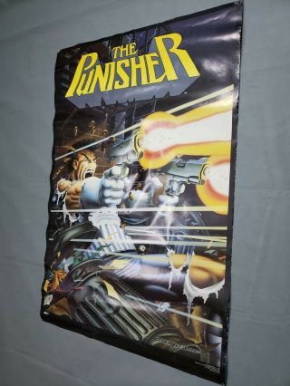 1989 The Punisher poster From 1st Cover Marvel Comics 1986 Series RARE 3