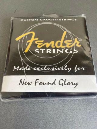 Found Glory Guitar String Pack.  Rare Custom Gauged Strings