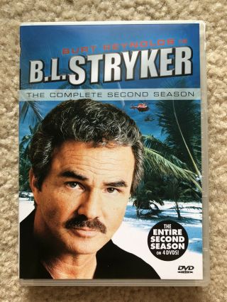 B.  L.  Stryker Complete Second Season - 4 - Disc Set.  Rare Oop