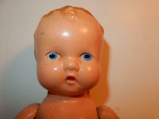 Vintage Antique Composition Baby Doll 12 " Jointed