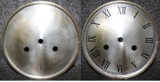 Vintage 5.  5 " 140mm Clock Face/dial Roman Numeral Number Renovation Wet Transfer