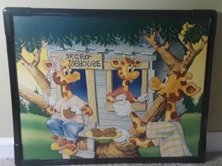 Rare Toys R Us Geoffrey The Giraffe Picture " Treehouse "