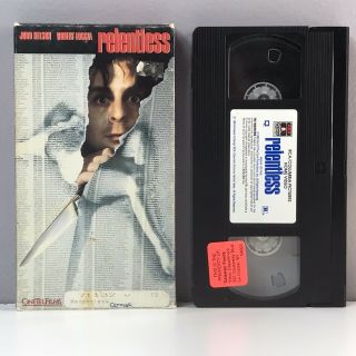 Relentless Vhs Video Tape 1989 Rca Rare Judd Nelson Vtg Fast