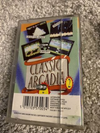 Amstrad CPC RARE Classic Arcadia 2 - Complete - Fully and 3