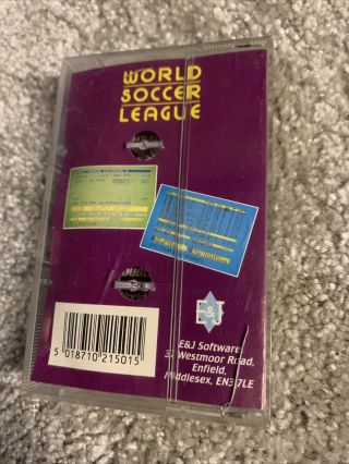 Amstrad CPC RARE World Soccer League - Complete - Fully and 3