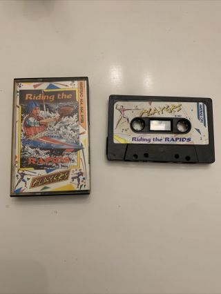 Amstrad Cpc Rare Riding The Rapids - Complete - Fully And